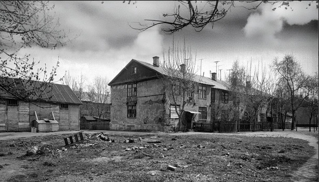 Бараки студгородка