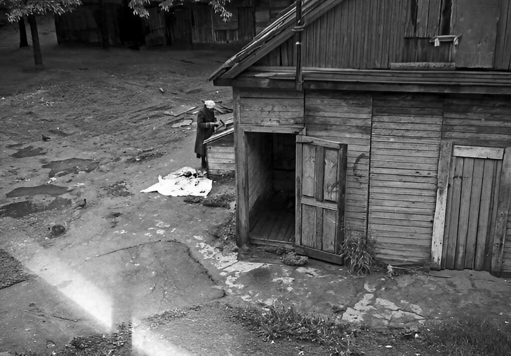 Туалеты и помойка в Пушкинском Студгородке